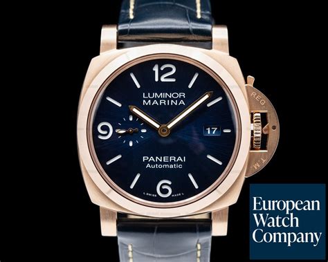 panerai pam 01112|panerai luminor marina blue dial.